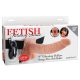 Fetish Strap-on 9 - anlegbarer Vibrator (natur) 