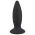 Black Velvet S - Akku-Anfängervibrator für Analsex - klein (schwarz)