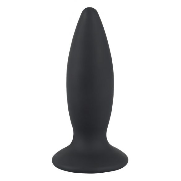 Black Velvet M - Akku-Betriebener, Mittelstufe Anal-Vibrator - Normal (Schwarz) 