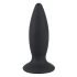 Black Velvet M - Akku-Betriebener, Mittelstufe Anal-Vibrator - Normal (Schwarz) 