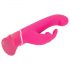 Happyrabbit G-Punkt - wasserdichter Vibrator mit Klitorisstimulator (pink)