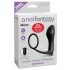 Analfantasy - Anal Finger Vibrator mit Penisring (schwarz) 