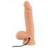 Realistixxx Torero - wiederaufladbarer, haftender, rotierender Vibrator (22 cm)