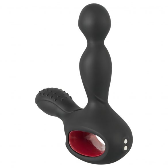 You2Toys Massager - Akkubetriebener, rotierender, beheizter Prostata-Vibrator (schwarz) 