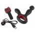 You2Toys Massager - Akkubetriebener, rotierender, beheizter Prostata-Vibrator (schwarz) 