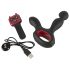 You2Toys Massager - Akkubetriebener, rotierender, beheizter Prostata-Vibrator (schwarz) 