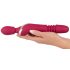 Javida Thrusting - 3in1 Massage Vibrator (Rot) 