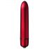 Scarlet Velvet - Mini Lippenstift-Vibrator (10 rhythmisch) - Rot 