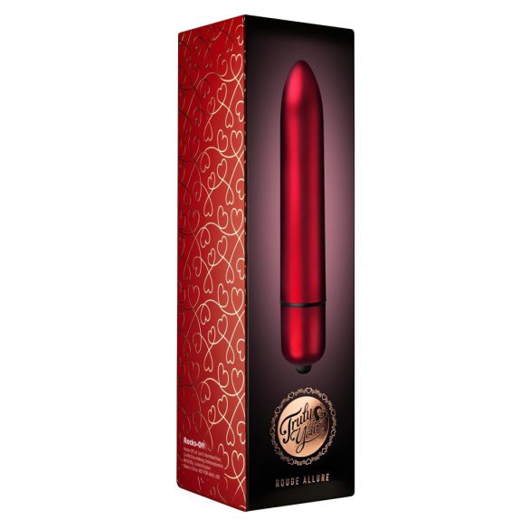 Rouge Allure - Normaler Stabvibrator (10 Rhythmen) - Rot 