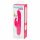 Happyrabbit Curve Slim - wasserdichter, akkubetriebener Vibrator mit Klitorisarm (pink) 