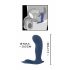 You2Toys Analplug - Akku-betrieben, Funk-Analvibrator (blau) 