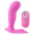 SMILE G-Punkt Slip - akkubetriebener, funkgesteuerter Strap-on-Vibrator (pink) 