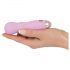 Cuties Mini Rose - Akku-Gewellter Vibrator (Rosa) 