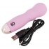 Cuties Mini Rose - Akku-Gewellter Vibrator (Rosa) 