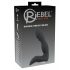 Rebel - wiederaufladbarer Penis-Vibrator (schwarz) 