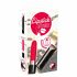 You2Toys - Akkubetriebener Lippenstift-Vibrator (Rot-Schwarz) 