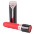 You2Toys - Akkubetriebener Lippenstift-Vibrator (Rot-Schwarz) 