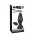 Black Velvet - Wiederaufladbarer, drahtloser Analvibrator (schwarz)