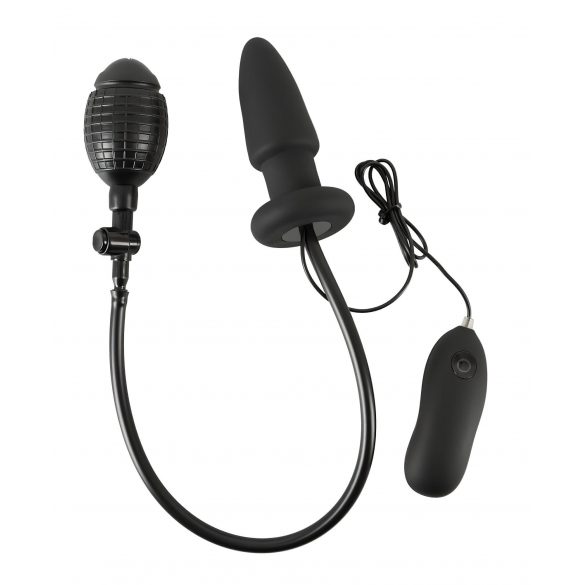 You2Toys - aufblasbarer Analdehner Vibrator (schwarz) 