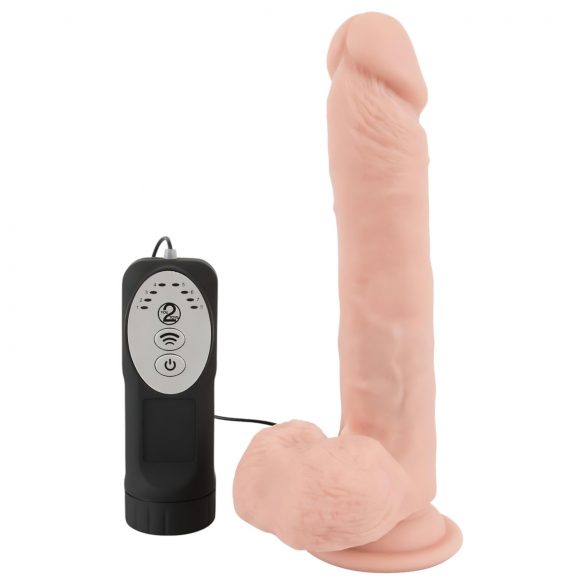 Medical Thrusting - Saugnapf, stoß-drehender Vibrator (natur)