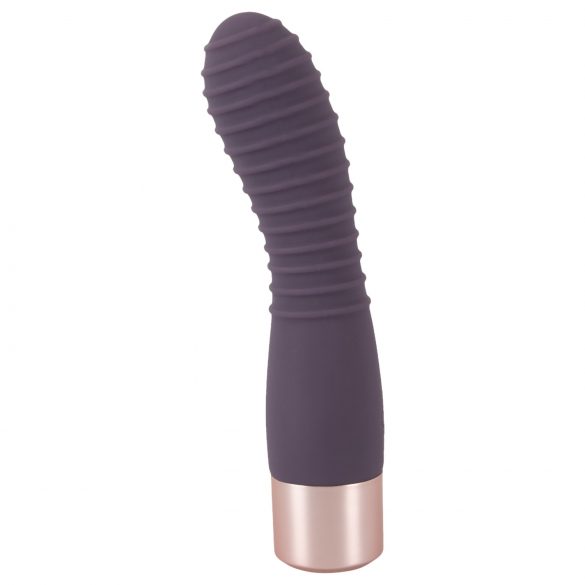 You2Toys Elegant Flexy - Akku G-Punkt Vibrator, geriffelt (dunkellila)