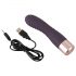 You2Toys Elegant Flexy - wiederaufladbarer, gerippter G-Punkt-Vibrator (dunkellila)