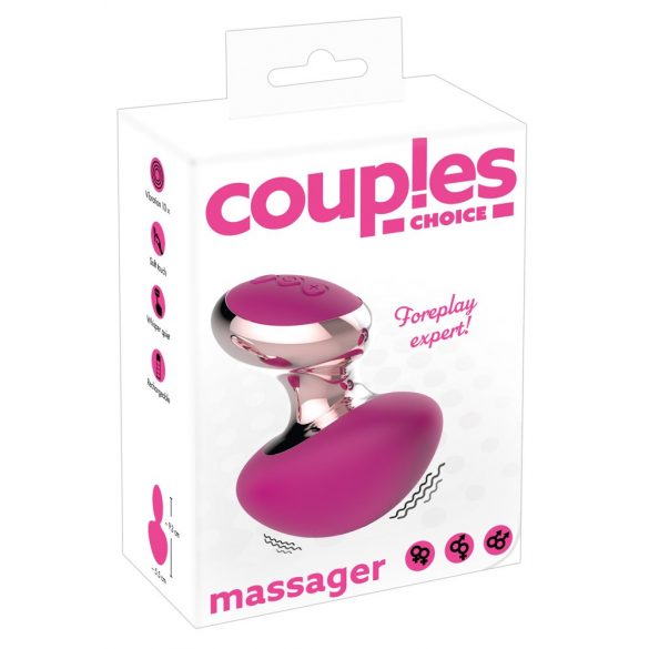 Paare Wahl - akkubetriebener, Mini Massage Vibrator (rosa) 