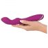 SMILE - flexibler A- und G-Punkt Vibrator (pink)