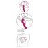 SMILE - flexibler A- und G-Punkt Vibrator (pink) 