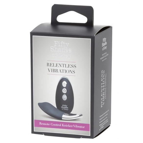 Fifty Shades of Grey Relentless - Klitorisvibrator (schwarz-silber)