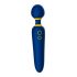 ROMP Flip Wand - Akkubetriebener, wasserdichter Massage-Vibrator (Blau) 