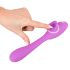 You2Toys 2in1 Vibe - Akku Vibrator, lila