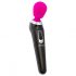 PalmPower Extreme Zauberstab - wiederaufladbarer Massage-Vibrator (Pink-Schwarz) 