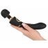 Cleopatra Wand - aufladbarer, wasserdichter Massagevibrator (schwarz) 