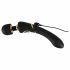 Cleopatra Wand - aufladbarer, wasserdichter Massagevibrator (schwarz) 