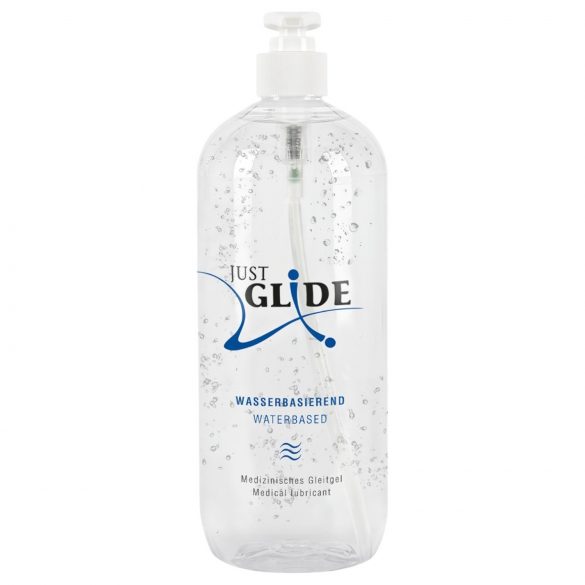 Just Glide wasserbasiertes Gleitgel (1000 ml)