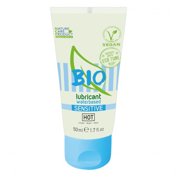 HOT Bio Sensitiv - veganes, wasserbasiertes Gleitgel (50ml) 