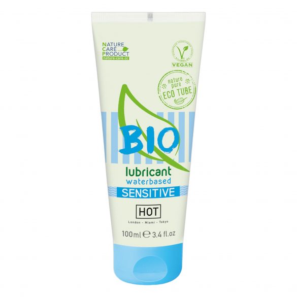 HOT Bio Sensitive - veganes, wasserbasiertes Gleitmittel (100ml) 