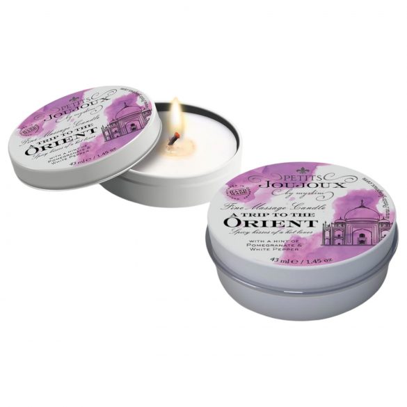 Petits Joujoux Orient - Massagekerze 43ml - Granatapfel & Weißer Pfeffer