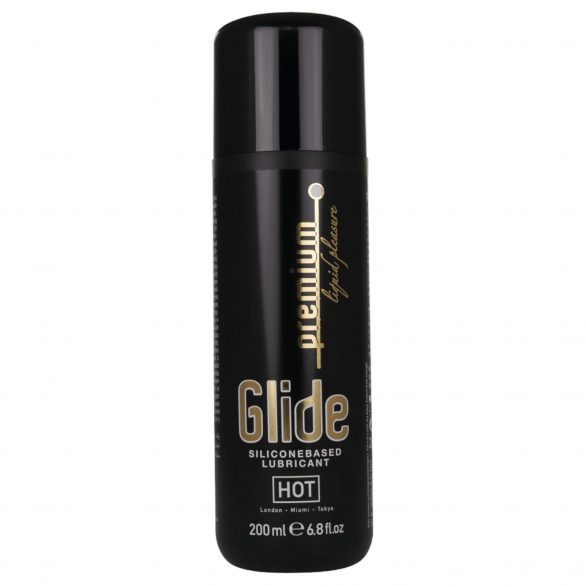 HOT Premium Glide - Silikonbasiertes Gleitmittel (200ml) 