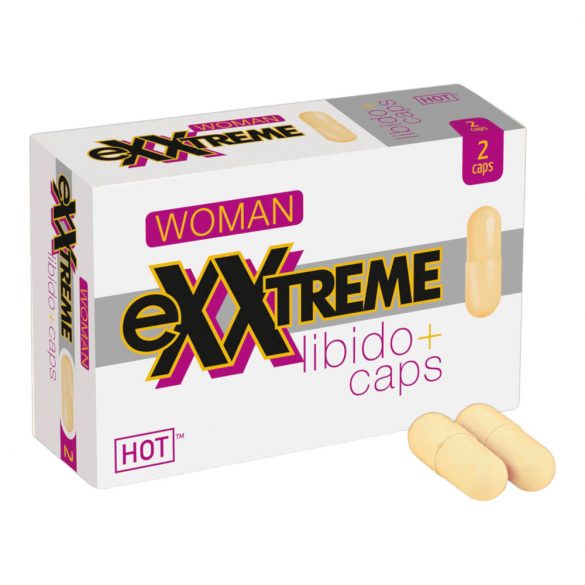 Heißes Exxtreme Libido Nahrungsergänzungskapsel für Frauen (2 Stück) 