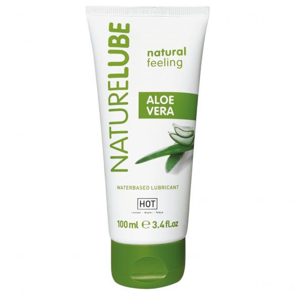 HOT NatureLube Aloe Vera - wasserbasiertes Gleitmittel (100ml) 