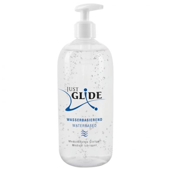 Just Glide wasserbasiertes Gleitgel (500 ml)