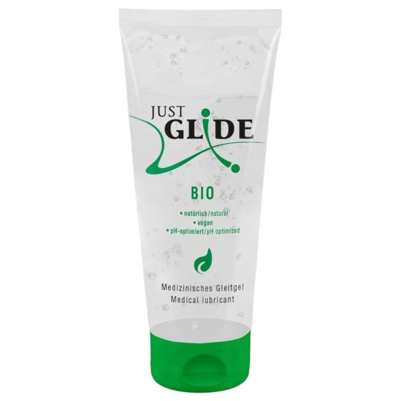 Just Glide Bio - wasserbasiertes veganes Gleitmittel (200ml) 