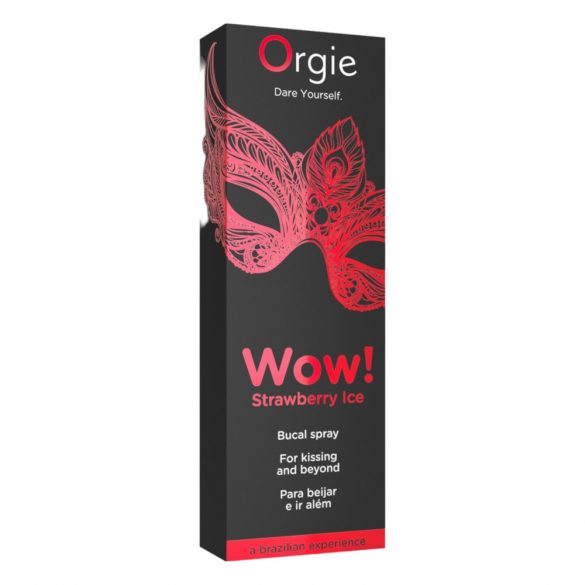 Orgie Wow Erdbeer Eis - kühlendes Oral Spray (10ml) 