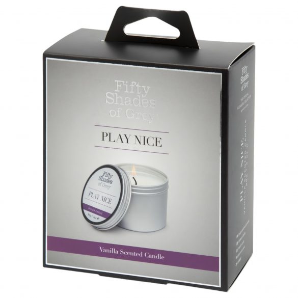 Fifty Shades Play Nice - Vanille-Massagekerze (90g) 