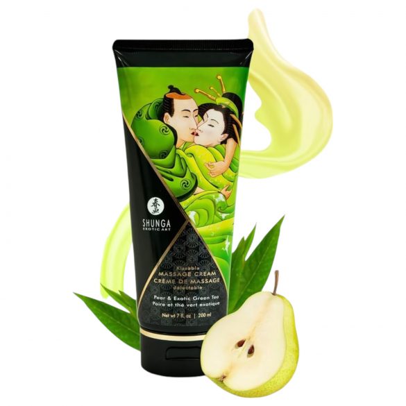 Shunga Massagecreme - Birne (200ml)