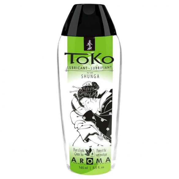 Shunga Toko - Gleitmittel auf Wasserbasis - Birne und grüner Tee (165ml) 