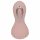 Lonely - aufladbarer, wasserdichter Saug-Leck-Brustvibrator (rosa) 