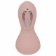 Lonely - aufladbarer, wasserdichter Saug-Leck-Brustvibrator (rosa) 